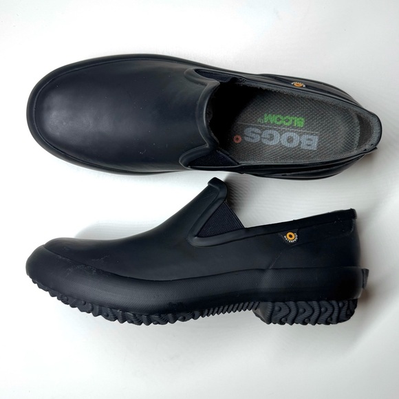 BOGS Women's Patch Slip-On Slides Everyday Shoes-Black waterproof Size- 6 - Picture 9 of 10